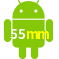 Aplicativo 55mm para Android